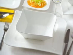 Salaterka porcelanowa Fala
