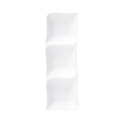 Salaterka potrójna 31,5 cm Fala
