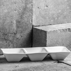 Salaterka potrójna 31,5 cm Fala