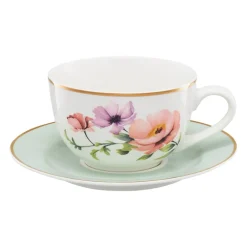 Serwis kawowy dla 6 osób 12-elementowy Flores