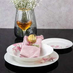 Serwis obiadowo-kawowy dla 12 osób 81-elementowy Magnolia