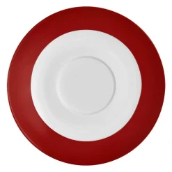 Serwis obiadowo-kawowy na 6 osób 42-elementowy Aura Red