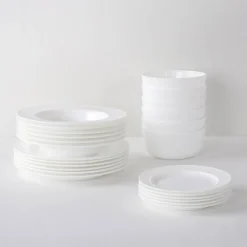 Serwis obiadowy dla 6 osób 24-elementowy Curly
