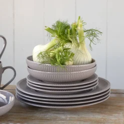 Serwis obiadowy dla 6 osób 41-elementowy Curly