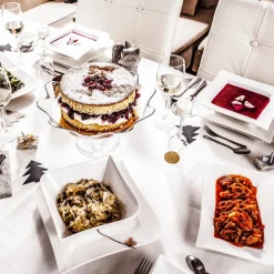 Serwis obiadowy dla 12 osób Fala