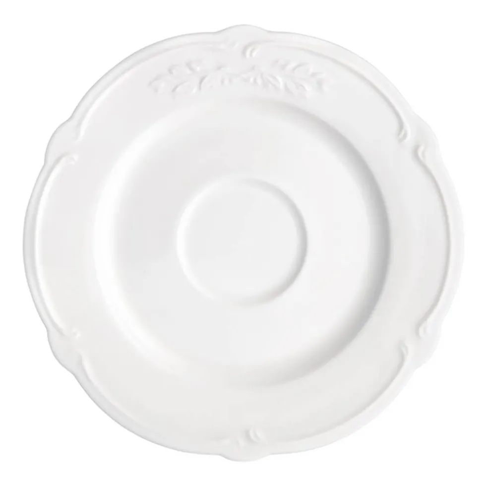 Spodek z wytłoczeniem pod filiżankę 16,5 cm Salsa