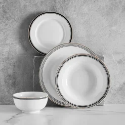 Talerz deserowy 19 cm Art Deco