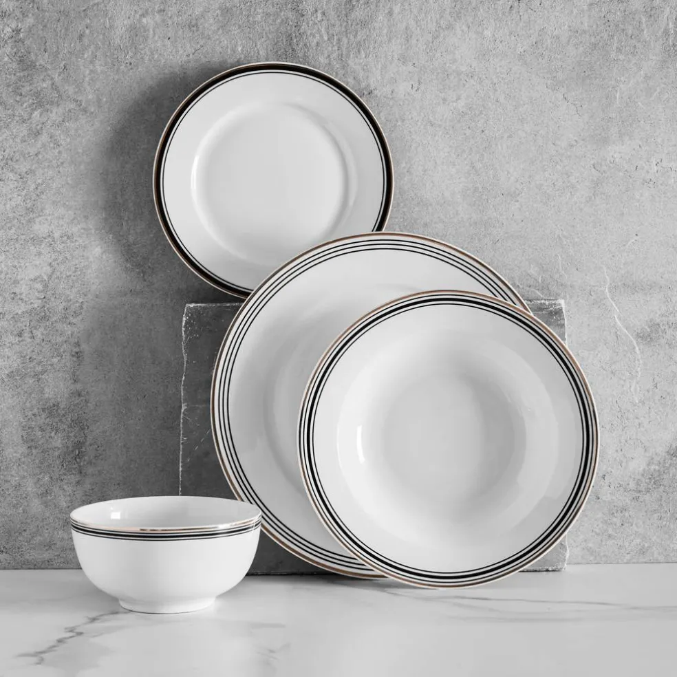 Talerz deserowy 19 cm Art Deco