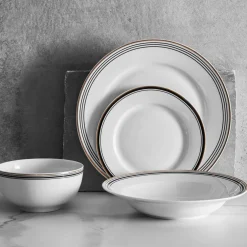 Talerz głęboki 23 cm Art Deco