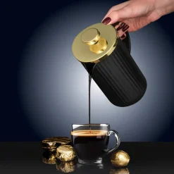 Zaparzacz do kawy i herbaty 600 ml Curly Gold