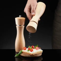 Zestaw do soli i pieprzu 20 cm Natural