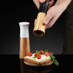 Zestaw młynków do soli i pieprzu 15,5 cm Natural