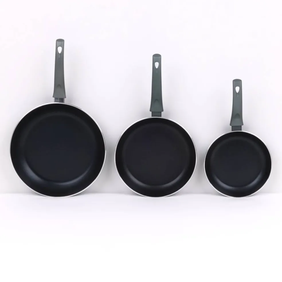 Zestaw patelni 3-elementowy Graphite