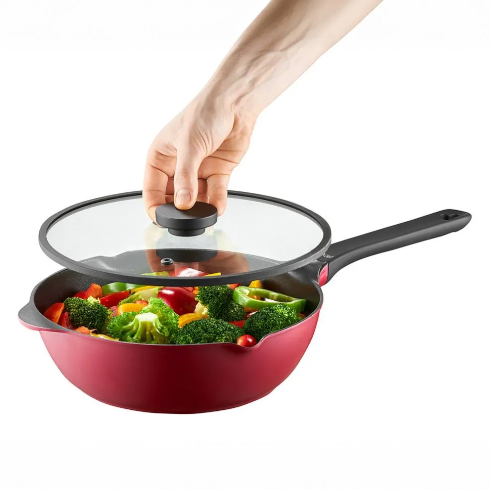 Zestaw patelni z powłoką Qualum Basic 4-elementowy Noel
