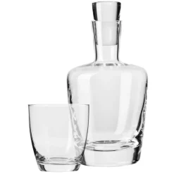 Zestaw szklanek do whisky z karafką 7-elementowy Amber